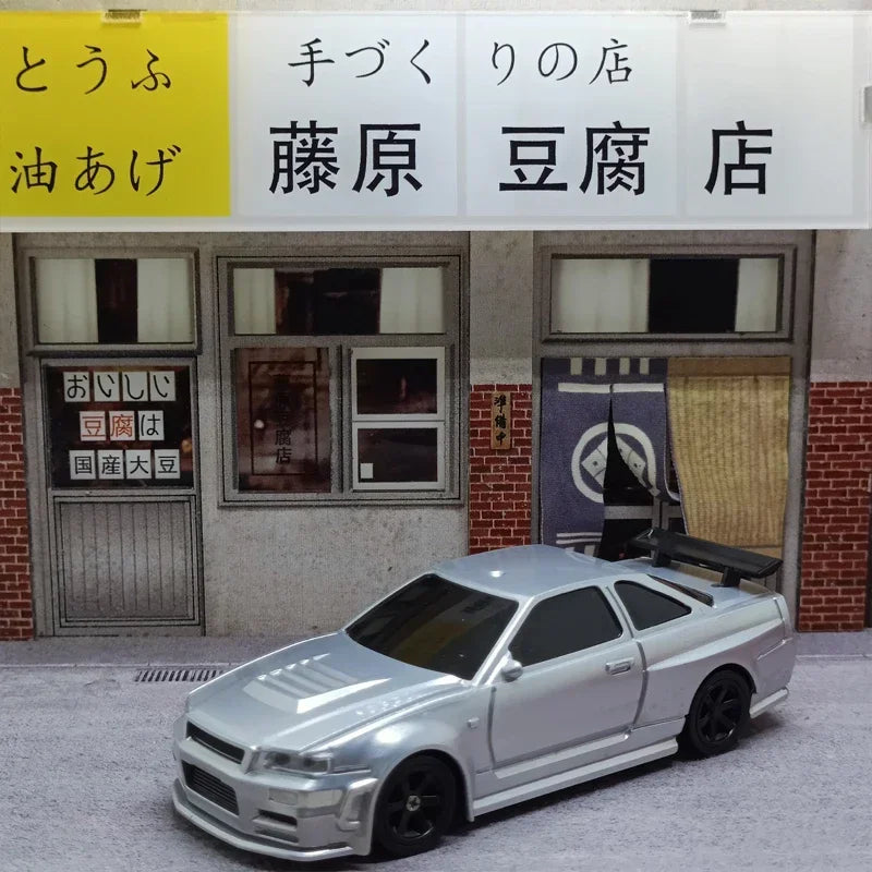 2.4G RC Drift Car 1/43 4WD Remote Control Car High Speed Four Wheel Drive Radio Controlled Mini Racing Car Model Boy Toy Gift 