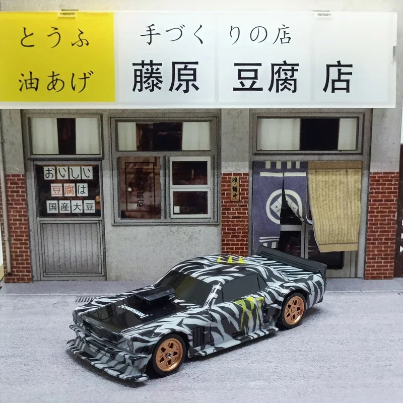 2.4G RC Drift Car 1/43 4WD Remote Control Car High Speed Four Wheel Drive Radio Controlled Mini Racing Car Model Boy Toy Gift 