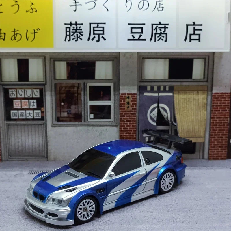 2.4G RC Drift Car 1/43 4WD Remote Control Car High Speed Four Wheel Drive Radio Controlled Mini Racing Car Model Boy Toy Gift 