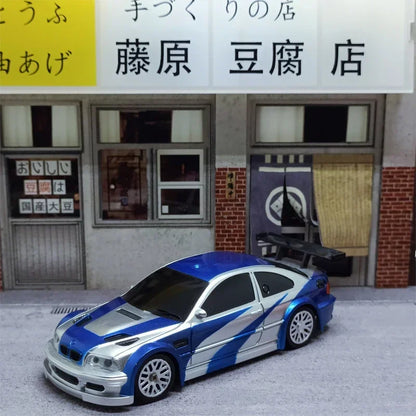 2.4G RC Drift Car 1/43 4WD Remote Control Car High Speed Four Wheel Drive Radio Controlled Mini Racing Car Model Boy Toy Gift 